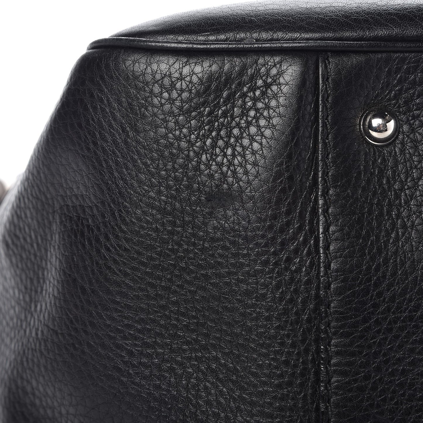 Calfskin New Bamboo Medium Tassel Tote Black