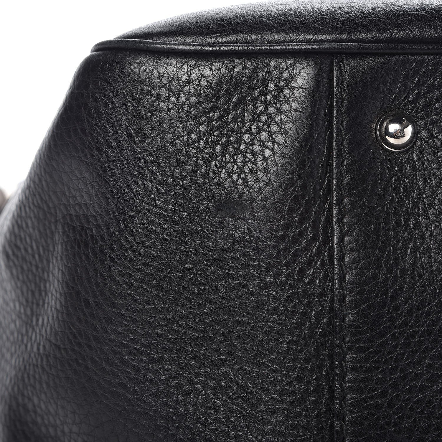 Gucci Calfskin New Bamboo Medium Tassel Tote Black 12 of 12