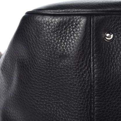 Gucci Calfskin New Bamboo Medium Tassel Tote Black 12 of 12