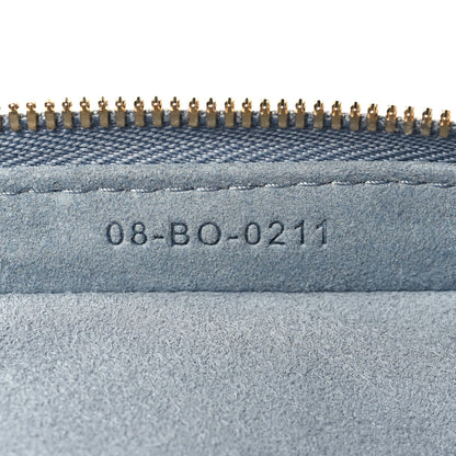 Christian Dior Lambskin Cannage Micro Lady Dior Vanity Case Cloud Blue 7 of 10