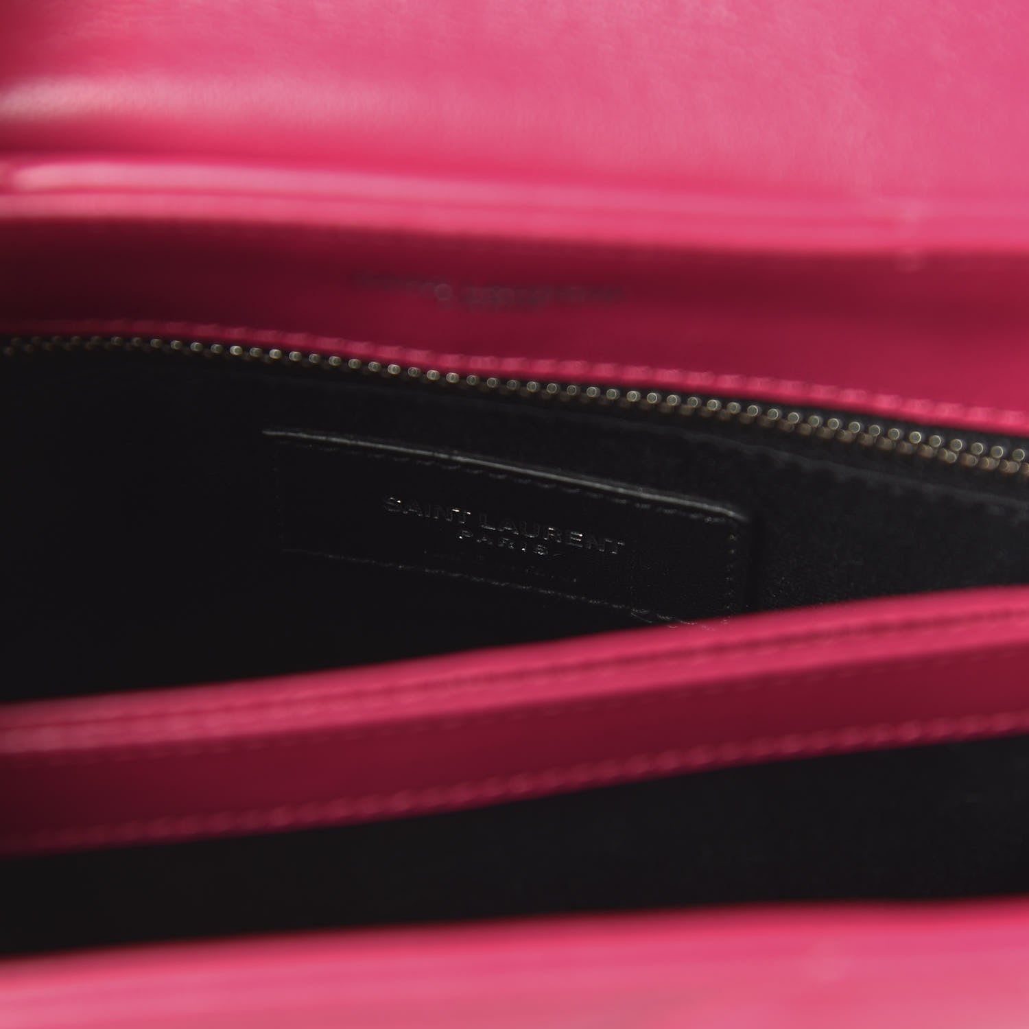 Saint Laurent Calfskin Y Quilted Monogram Toy Loulou Crossbody Bag Freesia 8 of 9