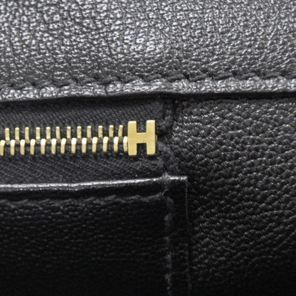 Hermes Taurillon Clemence Birkin 35 Black 9 of 11