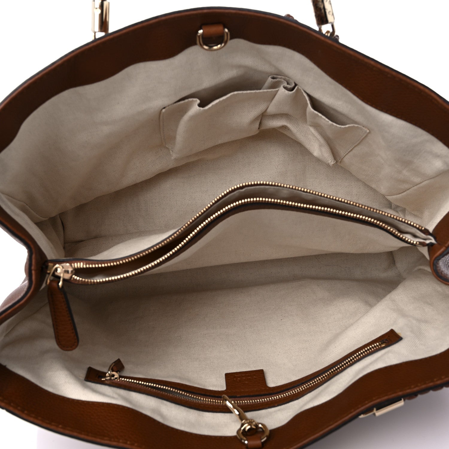 Gucci Cellarius Calfskin Medium Bella Tote Cuir 5 of 11