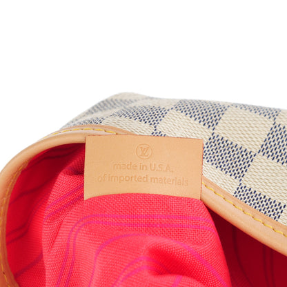 Louis Vuitton Damier Azur Delightful MM Pink 7 of 8