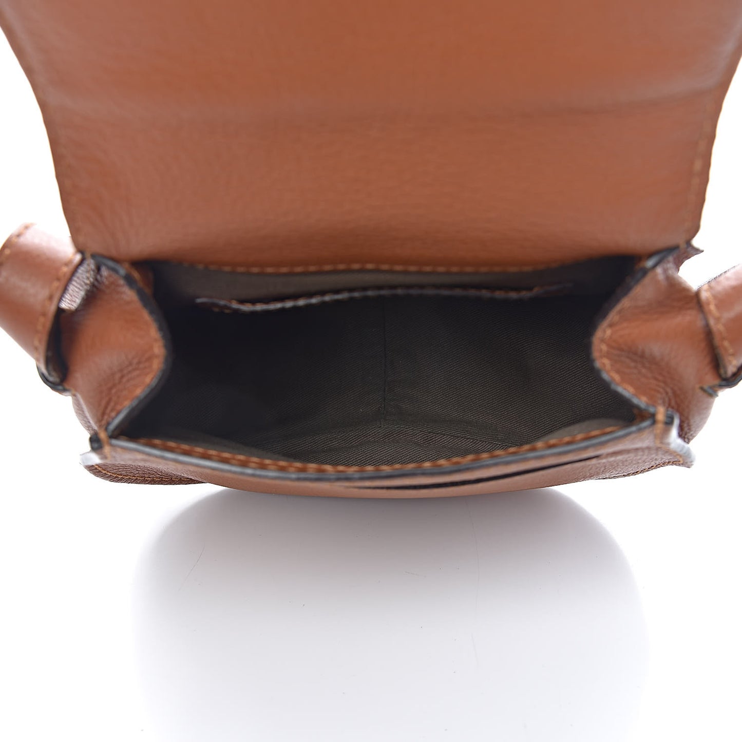 Calfskin Mini Marcie Round Crossbody Bag Tan