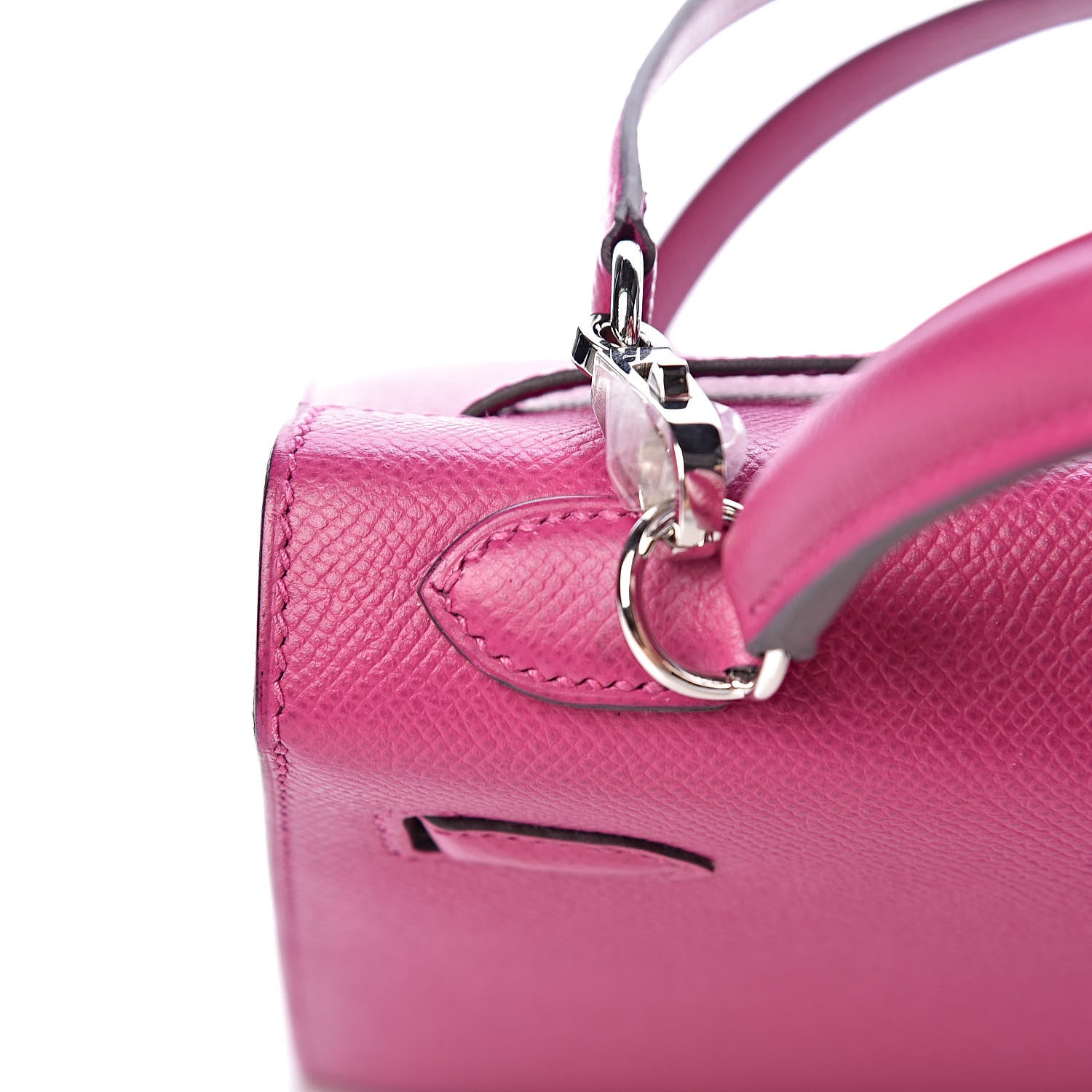 Hermes Epsom Kelly Sellier 25 Rose Pourpre 18 of 41