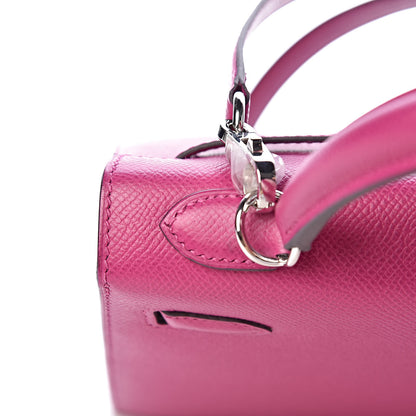 Hermes Epsom Kelly Sellier 25 Rose Pourpre 18 of 41