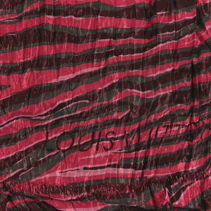 Louis Vuitton Cashmere Silk Tigre Disco Stole Rose 3 of 3
