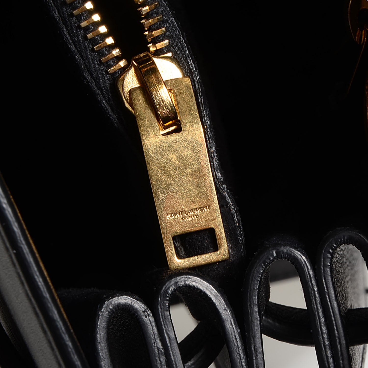 Saint Laurent Calfskin Small Sac De Jour Black 8 of 9