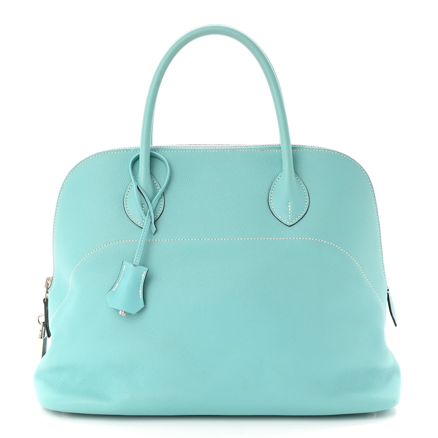Hermes Epsom Bolide 35 Bleu Atoll 1 of 10