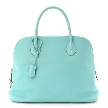 Hermes Epsom Bolide 35 Bleu Atoll 1 of 10