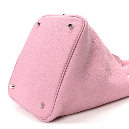 Hermes Taurillon Clemence Picotin Lock 22 MM Mauve Sylvestre 9 of 9