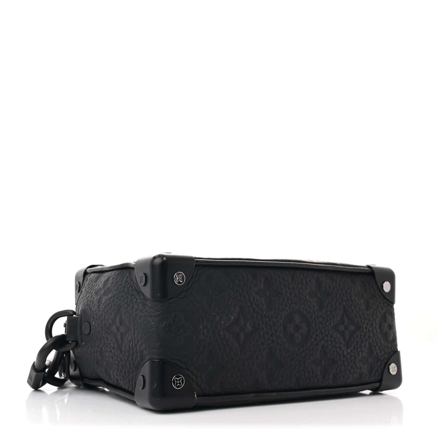 Louis Vuitton Taurillon Monogram Mini Soft Trunk Black 4 of 11