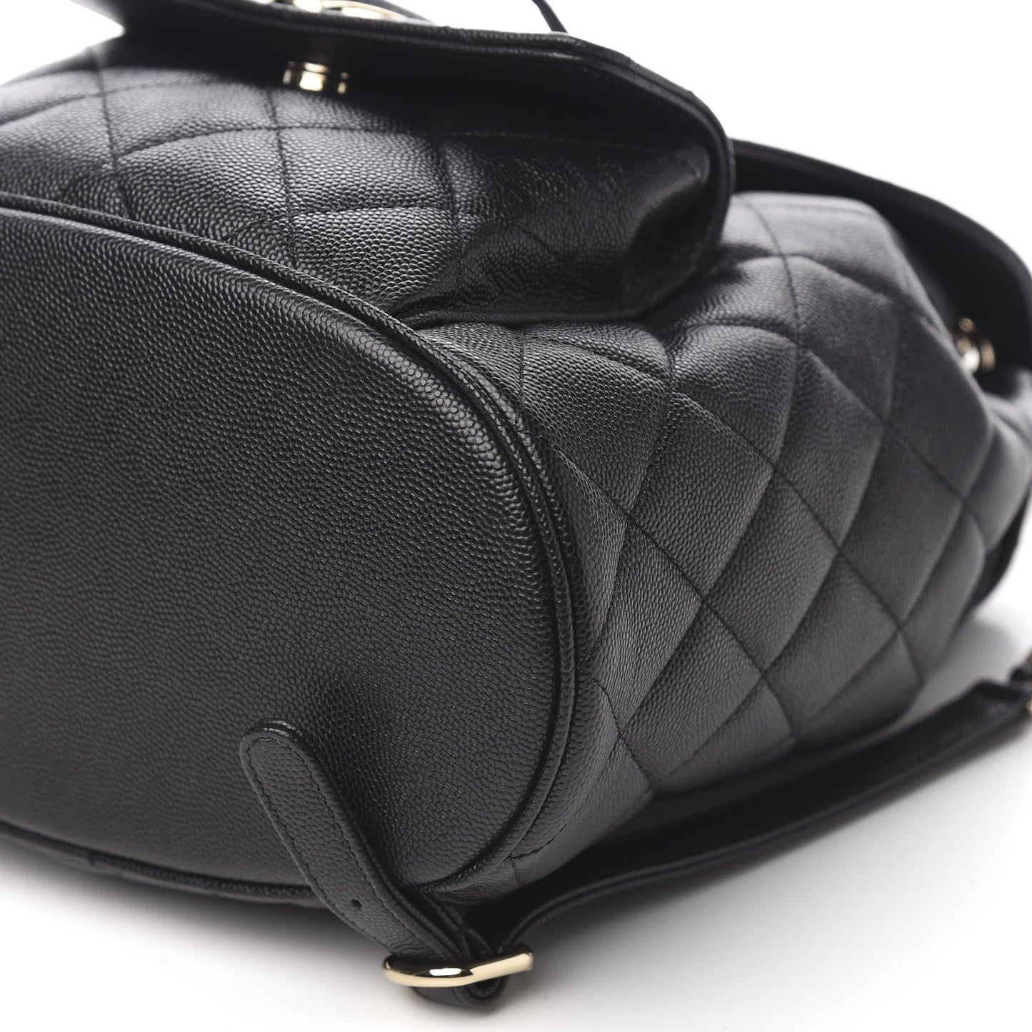 Caviar Quilted Backpack Bag Black