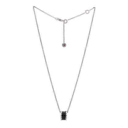 Bulgari Sterling Silver Ceramic Save The Children Pendant Necklace 3 of 7