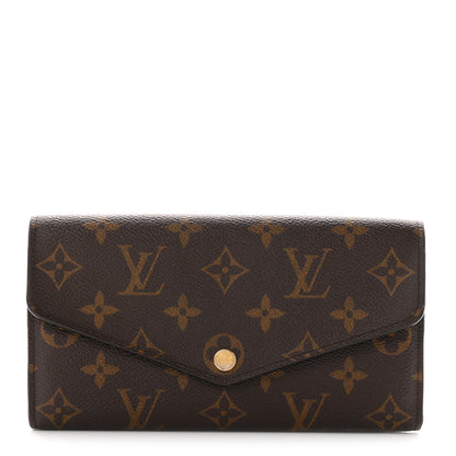 Louis Vuitton Monogram Sarah Wallet NM 1 of 7