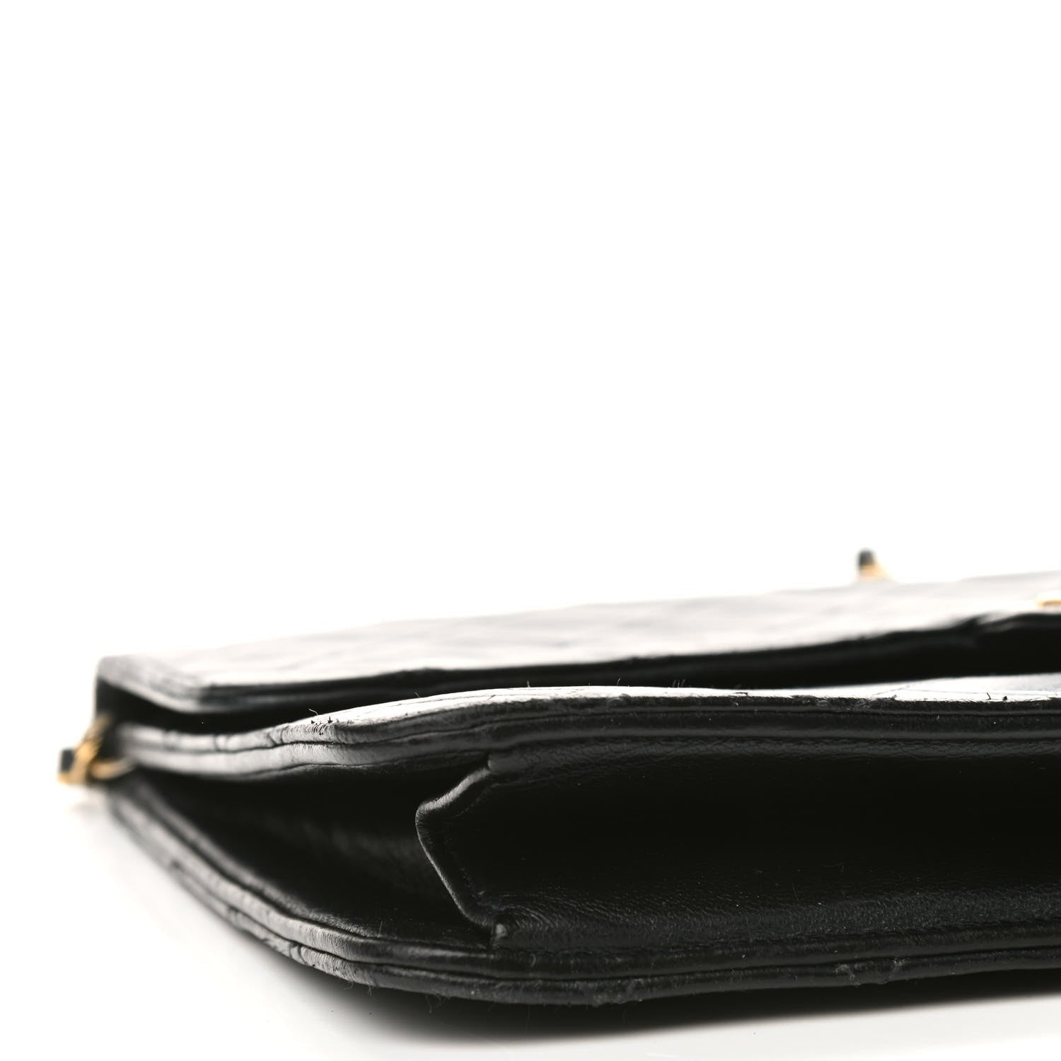 Chanel Lambskin Quilted Medium Single Flap Black 11 of 12