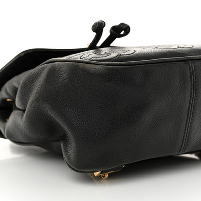 Chanel Caviar CC Backpack Black 9 of 19