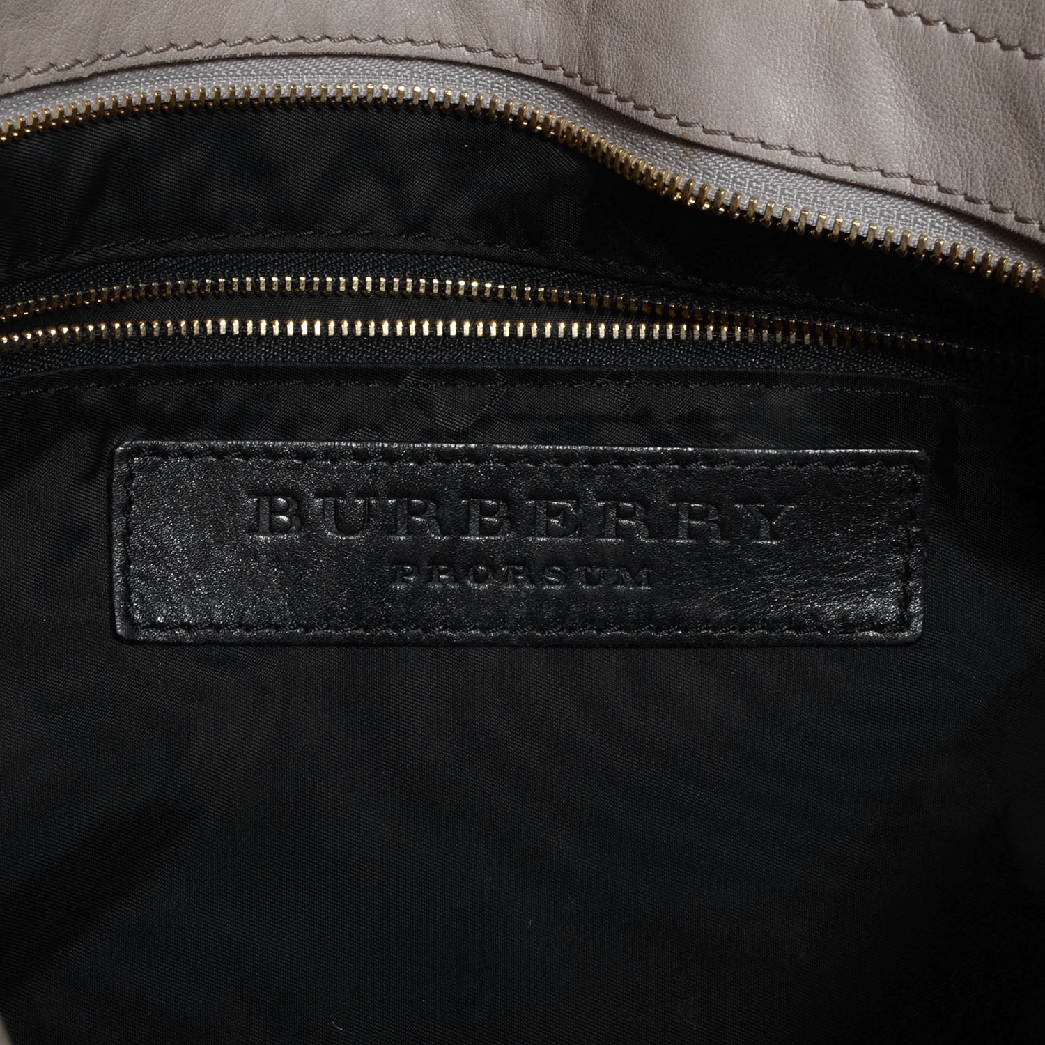 Burberry Smoked Check Studded Hobo Stone 7 of 13