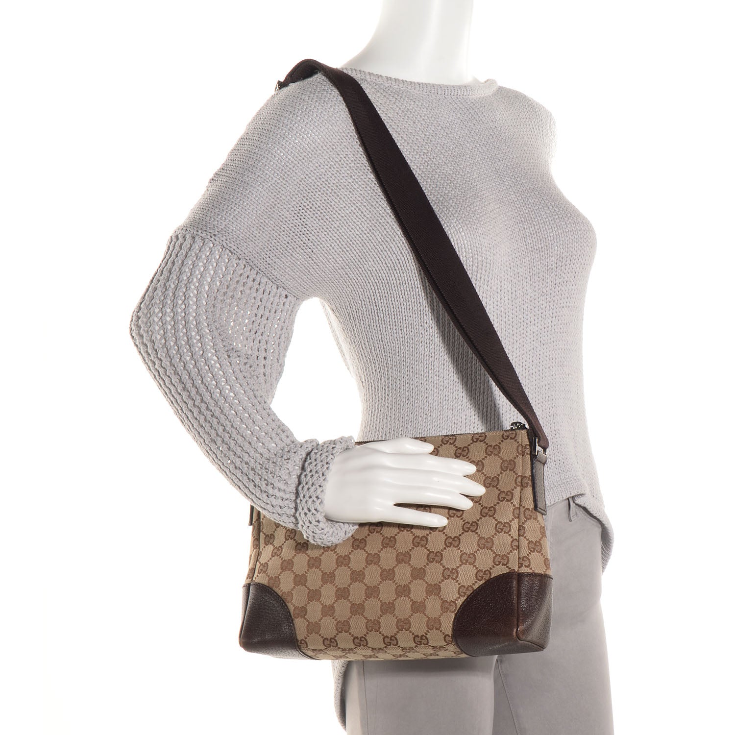 Gucci Monogram Joy Messenger Bag Brown 2 of 9