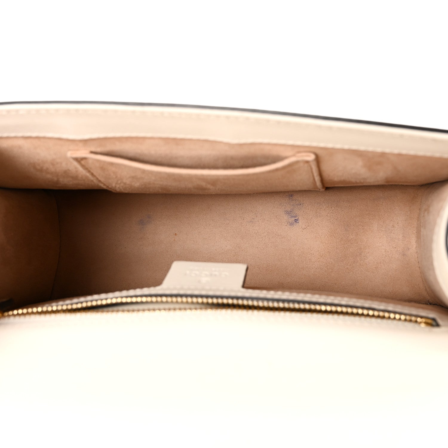 Gucci Calfskin Small Sylvie Shoulder Bag Off White 5 of 10