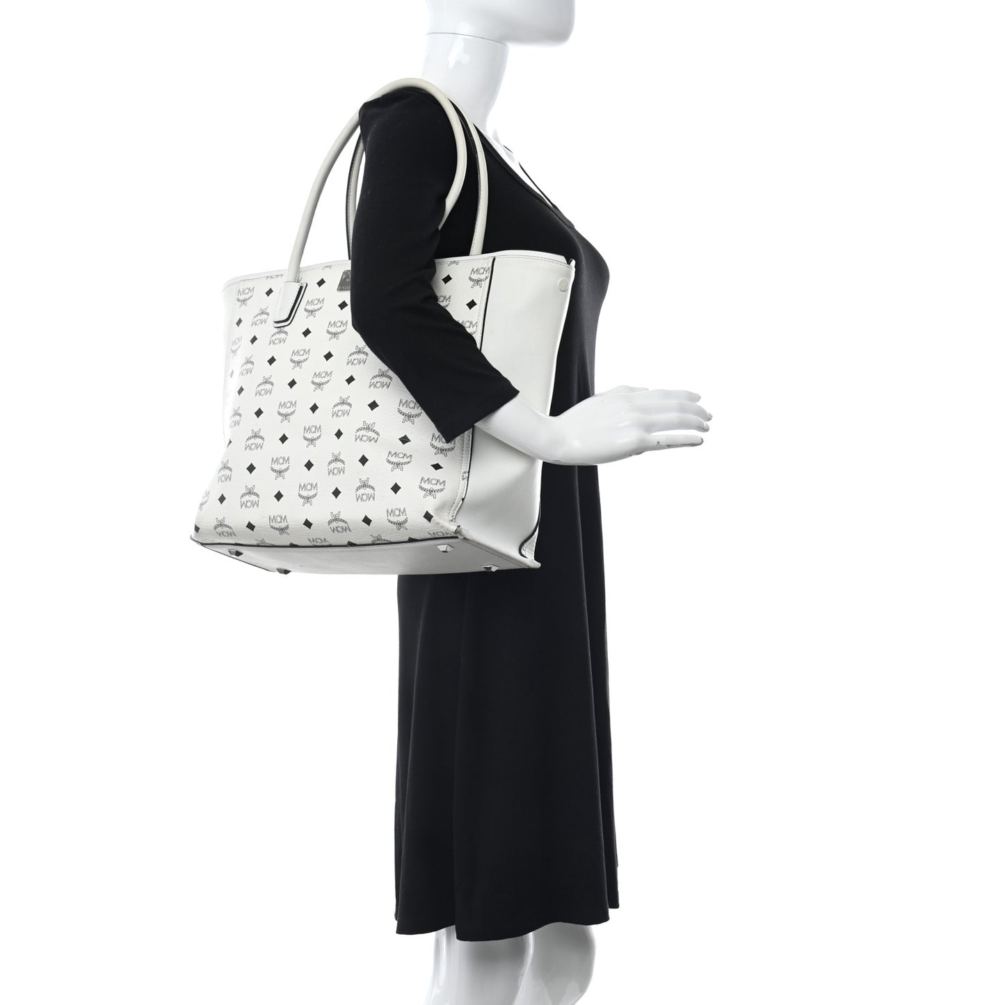 Visetos Shopper Tote White