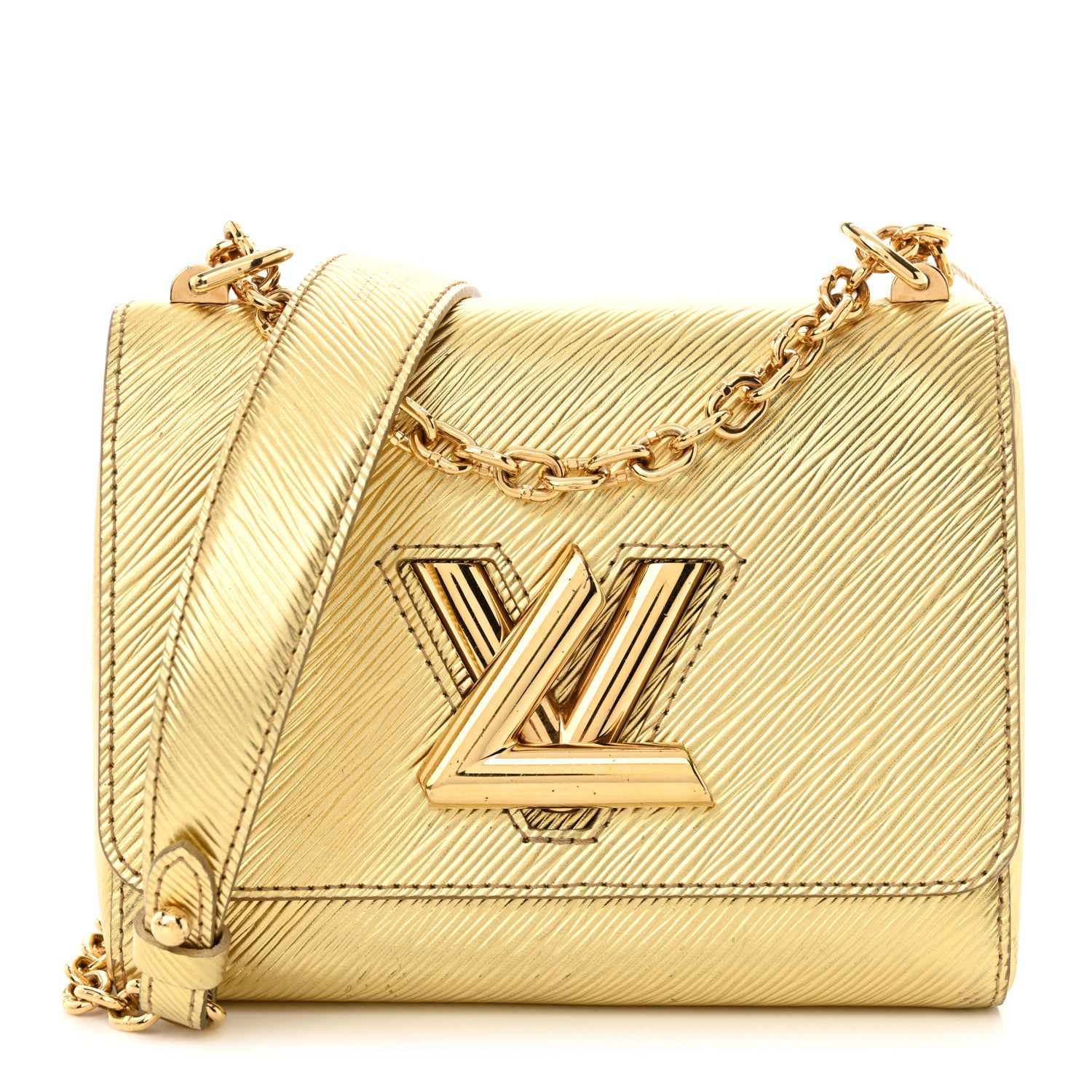 Louis Vuitton Epi Twist Shoulder Bag PM Gold 1 of 13