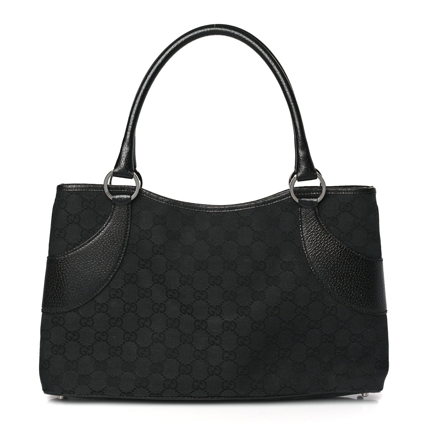 Monogram Shoulder Bag Black
