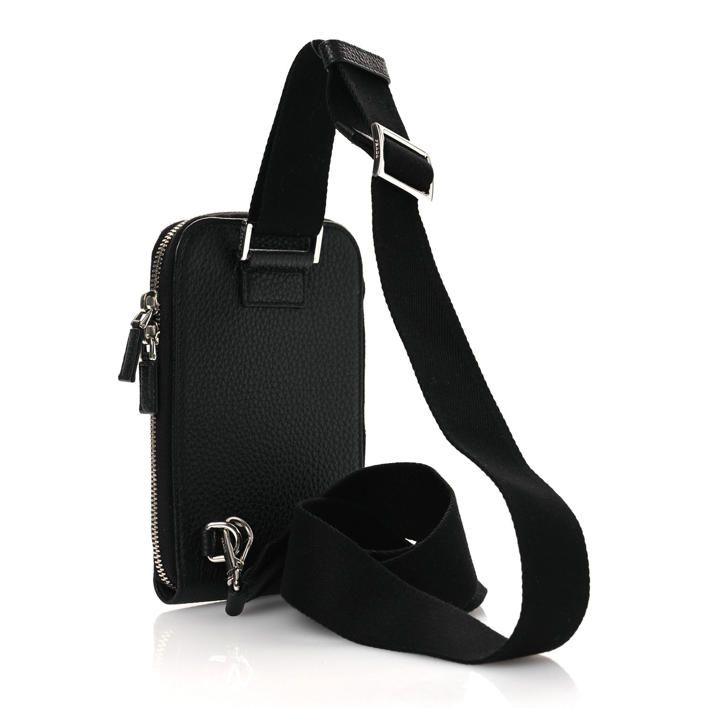 Vitello Daino Sling Bag Black