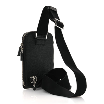 Prada Vitello Daino Sling Bag Black 3 of 10