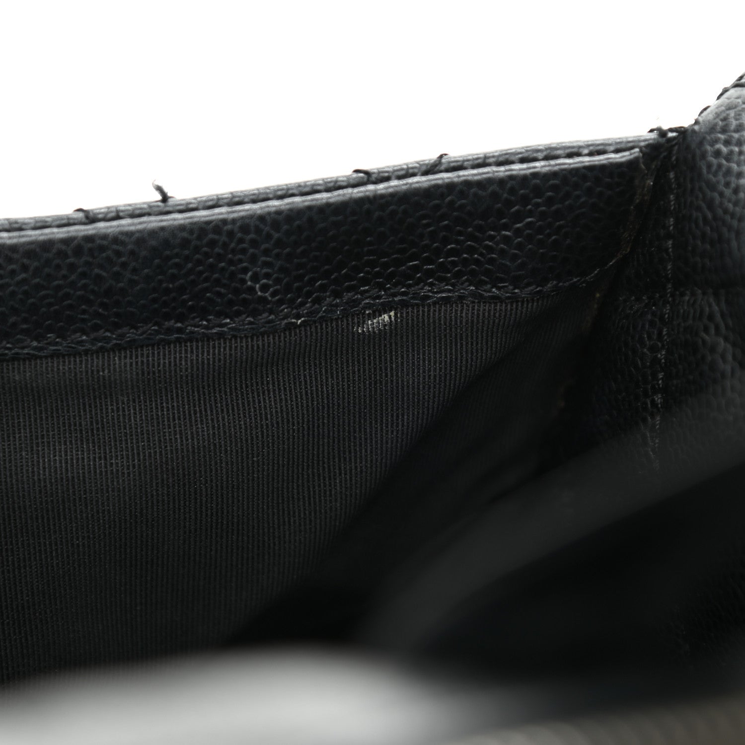 Chanel Caviar Quilted Bowler Black 11 of 12