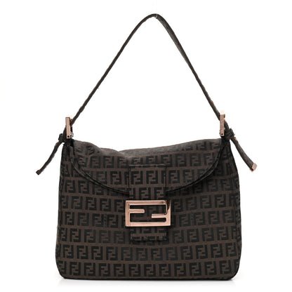 Fendi Zucchino Mama Baguette Brown 1 of 10