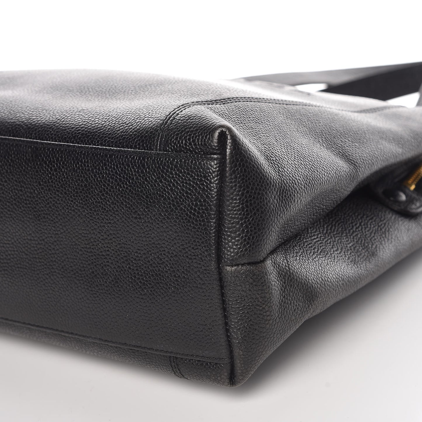 Caviar Shoulder Bag Black Black
