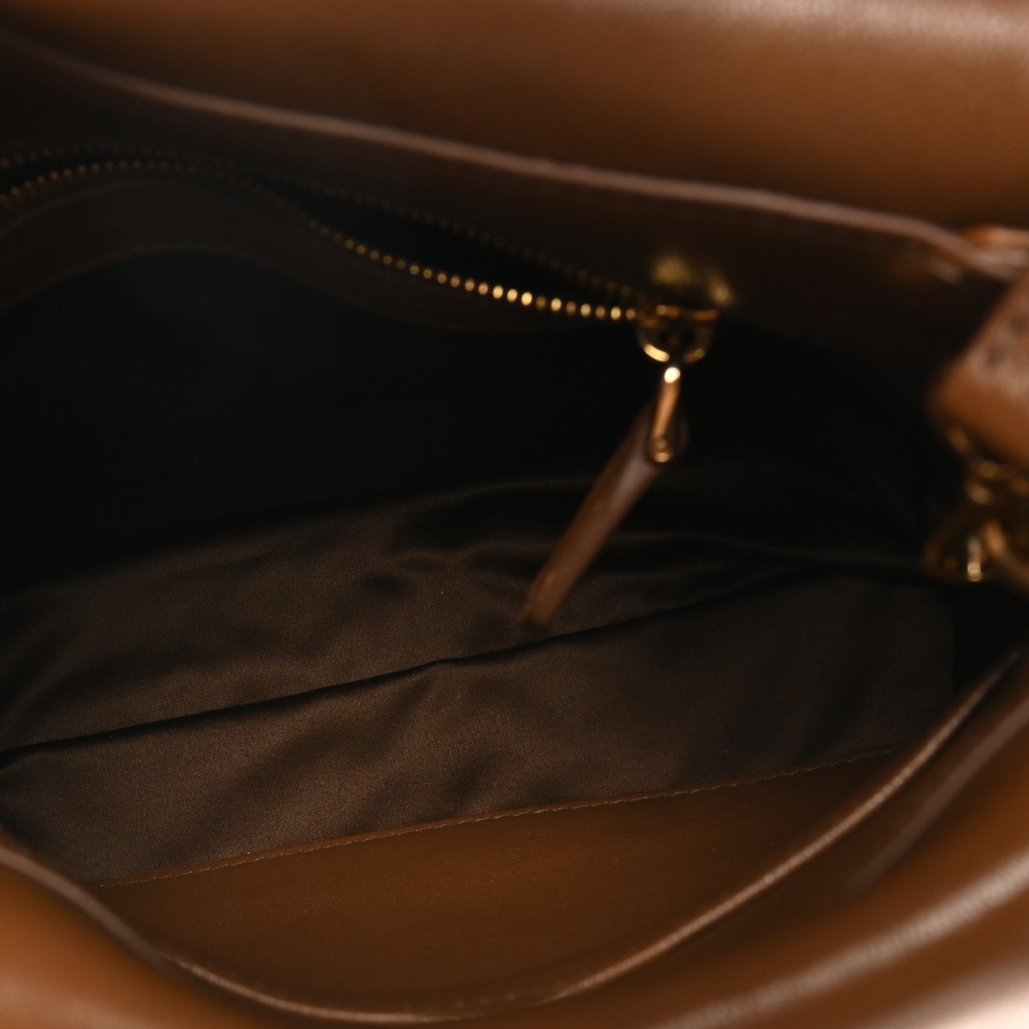 Nappa Solitaire Bag Legno