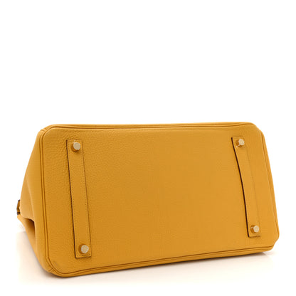 Hermes Togo BIRKIN 35 Curry 3 of 12