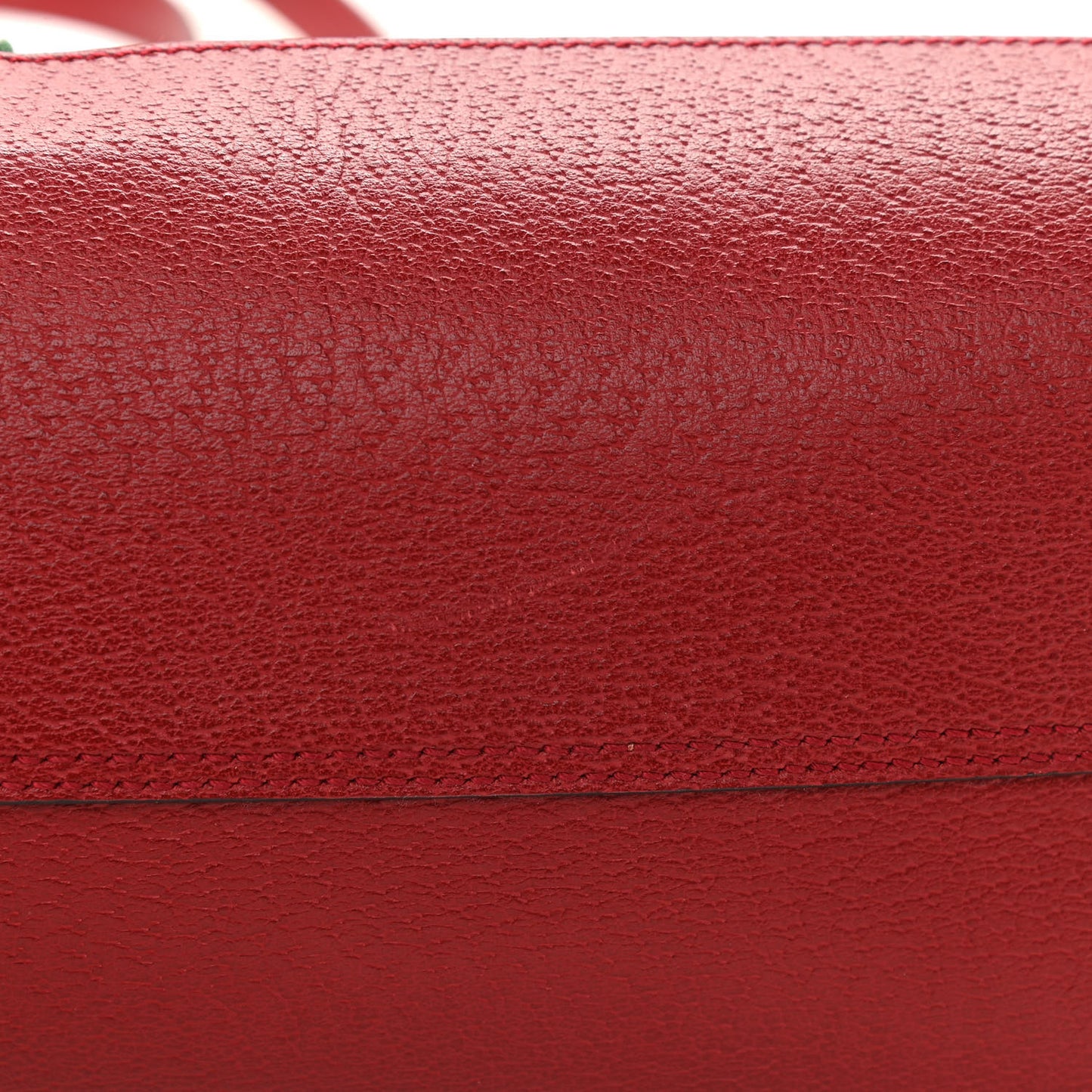 GG Supreme Monogram Flora Web Large Ophidia Tote Red