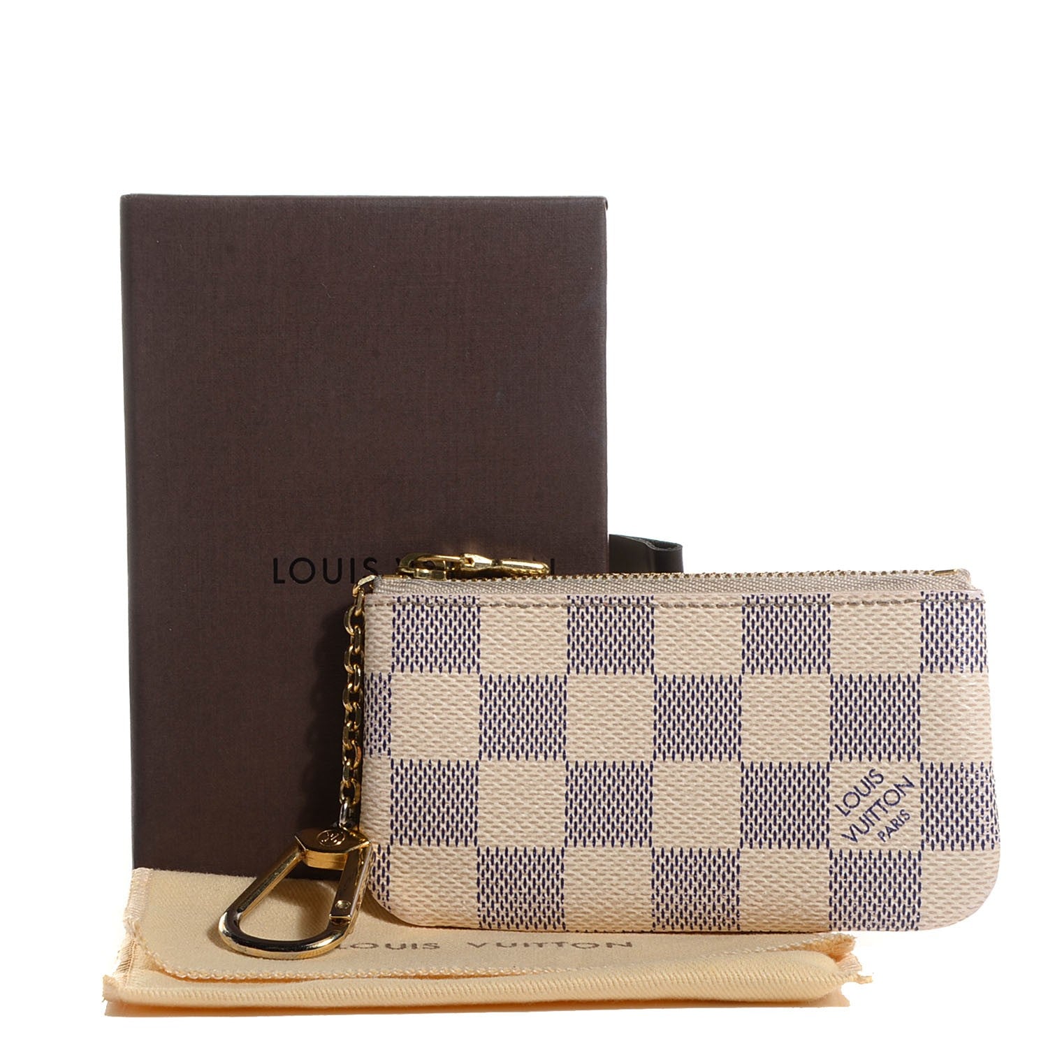 Louis Vuitton Damier Azur Key Pouch 8 of 8