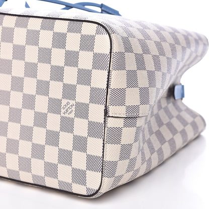 Louis Vuitton Damier Azur Neonoe MM Bleuet 7 of 9