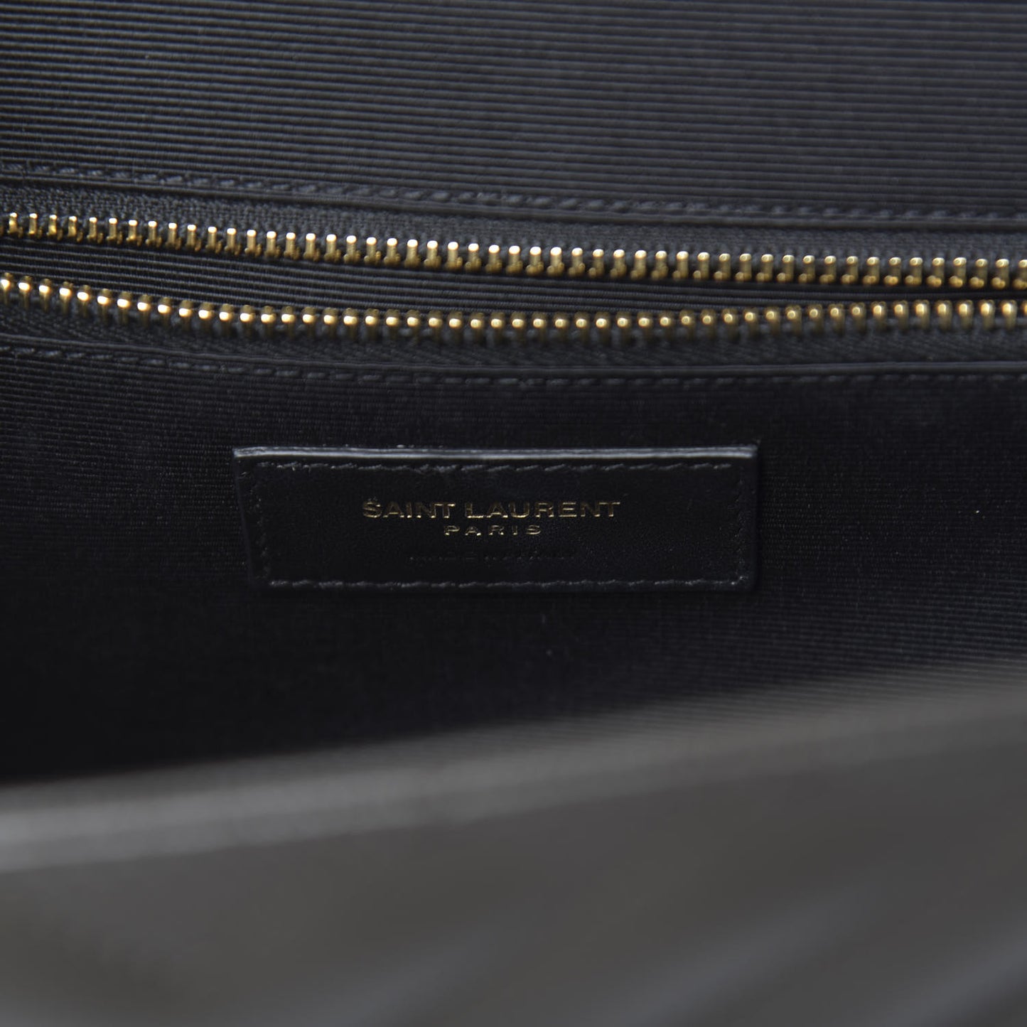 Grain De Poudre Matelasse Chevron Large Monogram Satchel Earth