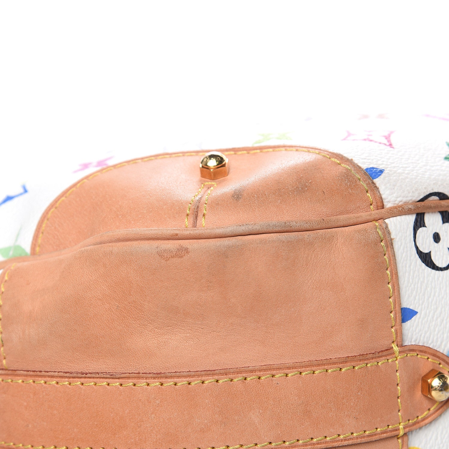 Louis Vuitton Monogram Multicolor Greta White 10 of 15