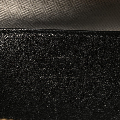 Gucci Sakai Be Green Calfskin Diagonal Stitched Blondie Top Handle Bag Black 6 of 11
