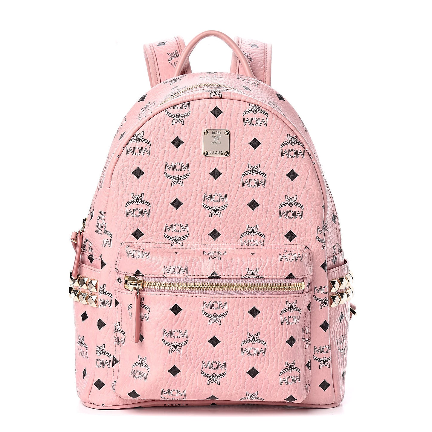 Visetos Small Side Stud Stark Backpack Soft Pink