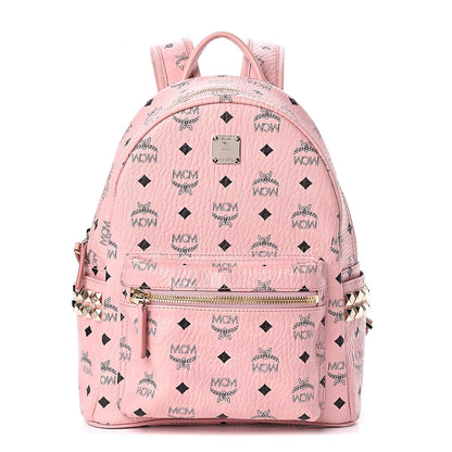MCM Visetos Small Side Stud Stark Backpack Soft Pink 1 of 11