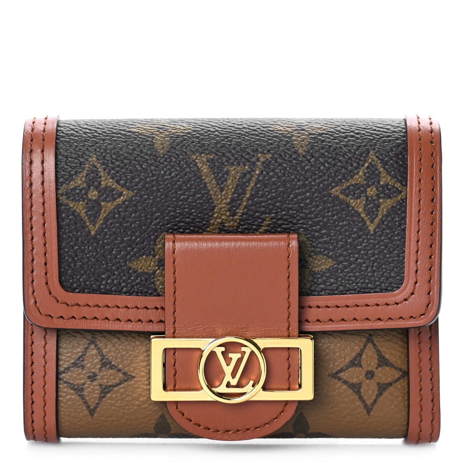 Louis Vuitton Reverse Monogram Dauphine Wallet 1 of 9