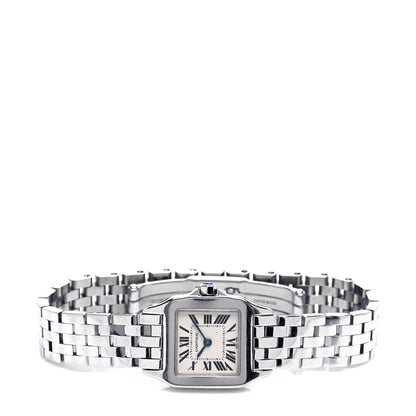 Cartier Stainless Steel 20mm Santos Demoiselle Quartz Watch 2 of 6
