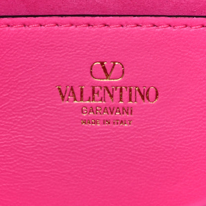 Valentino Garavani Crystal Vlogo Small Loco Shoulder Bag Pink PP 6 of 10
