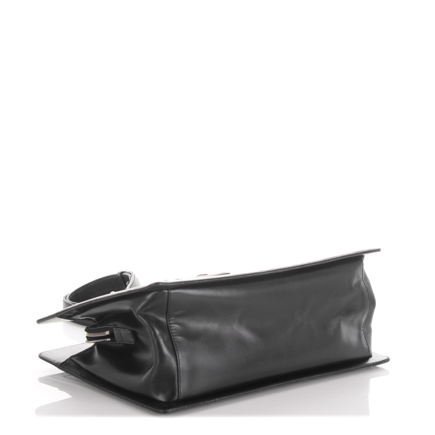 Chanel Glazed Calfskin Boy Tote Black 4 of 8