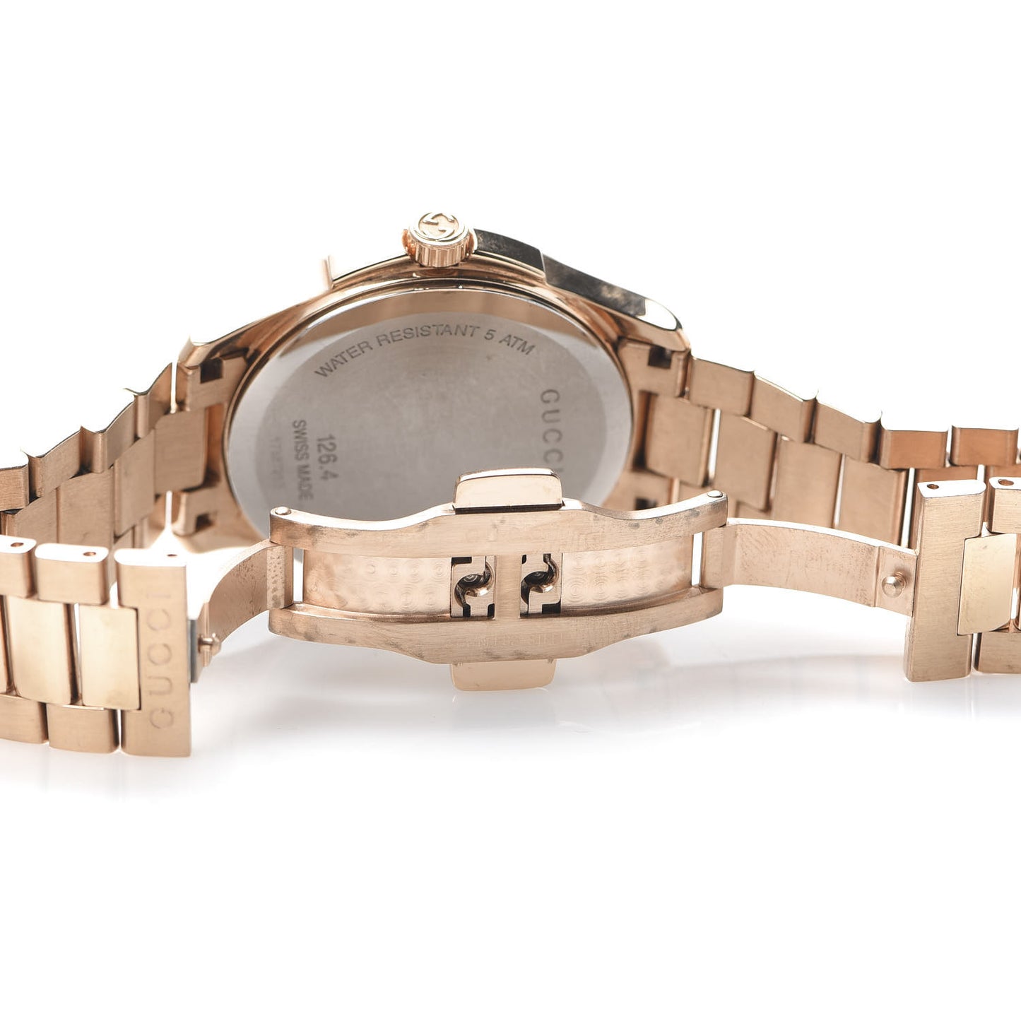Stainless Steel 38mm G-Timeless Diamante Quartz Watch Rose