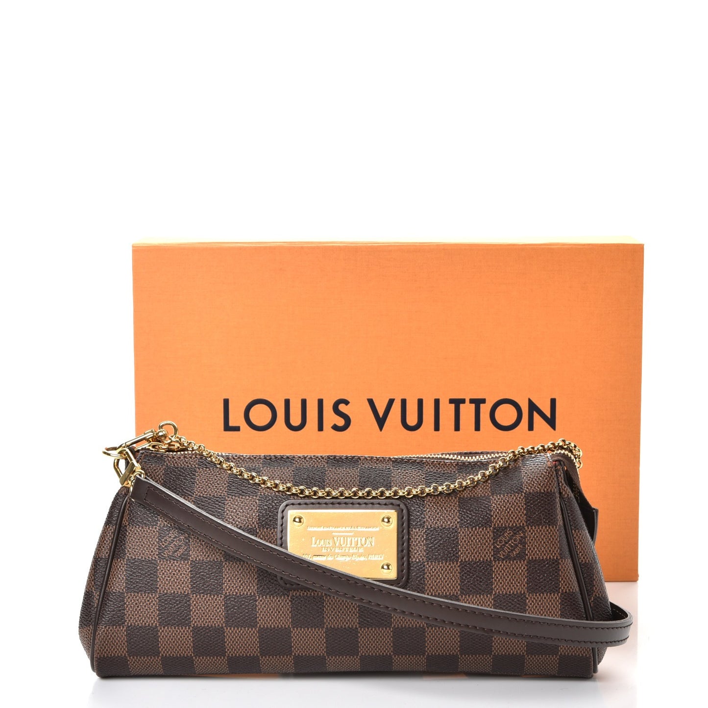 Damier Ebene Eva Clutch
