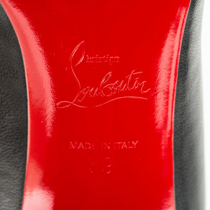 Christian Louboutin Shiny Nappa Marpelissimo 85 Pumps 39 Black 6 of 7